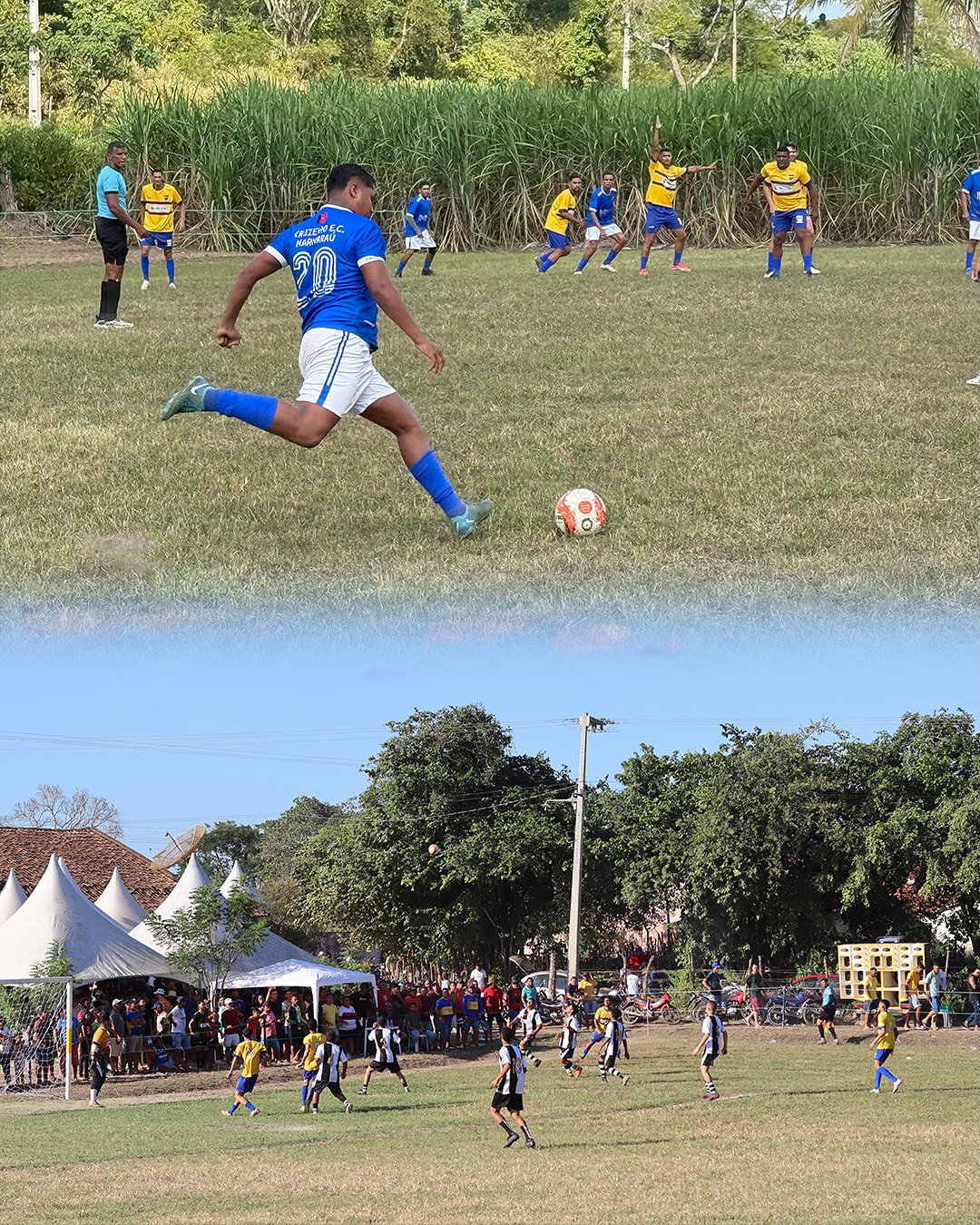Curral de Cima realizou torneio de futebol em comemoração ao Dia do Trabalhador