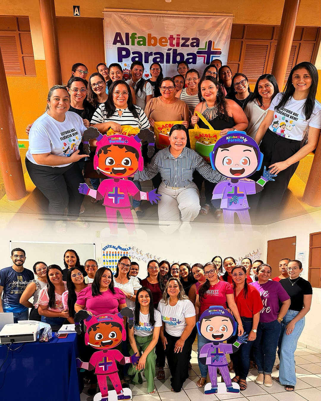 Prefeitura de Curral de Cima promove formação para professores da Rede Municipal